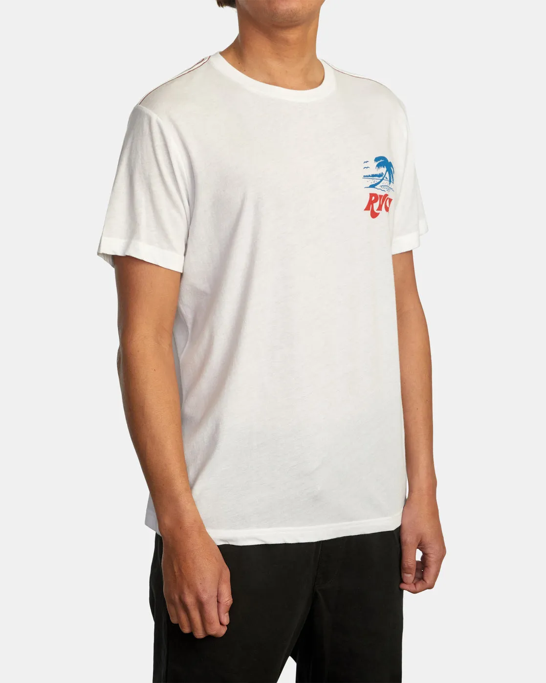 Hawaii RVCA Vacation Tee - Antique White