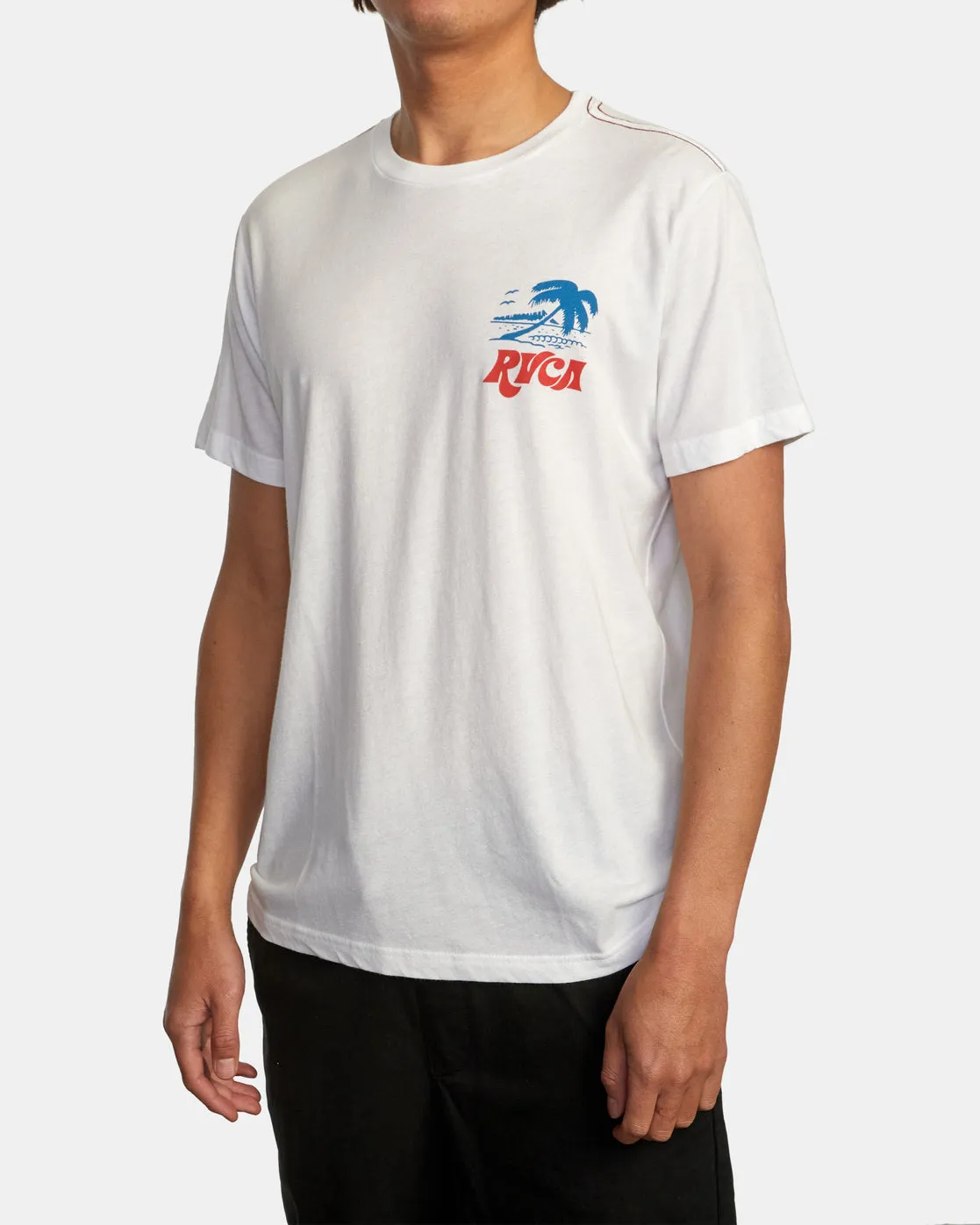 Hawaii RVCA Vacation Tee - Antique White