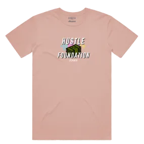 Hustle Foundation Tee (Pink) / D2