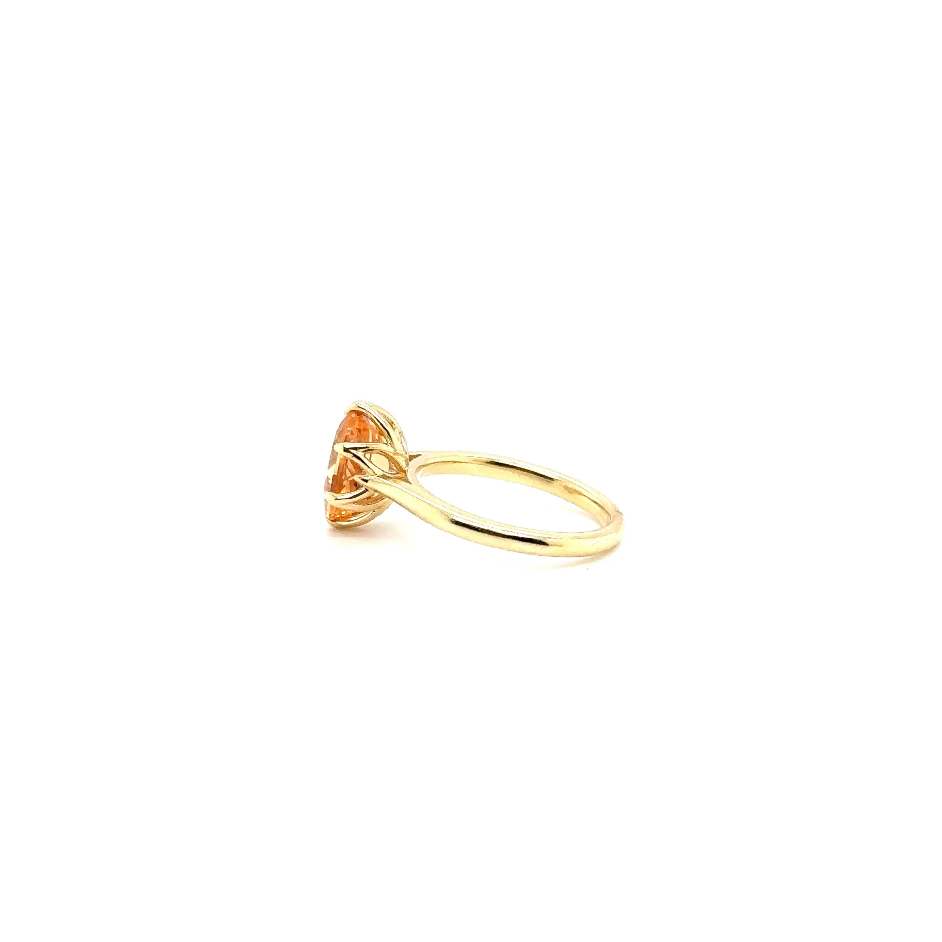 Imperial Topaz “Ivy” Ring