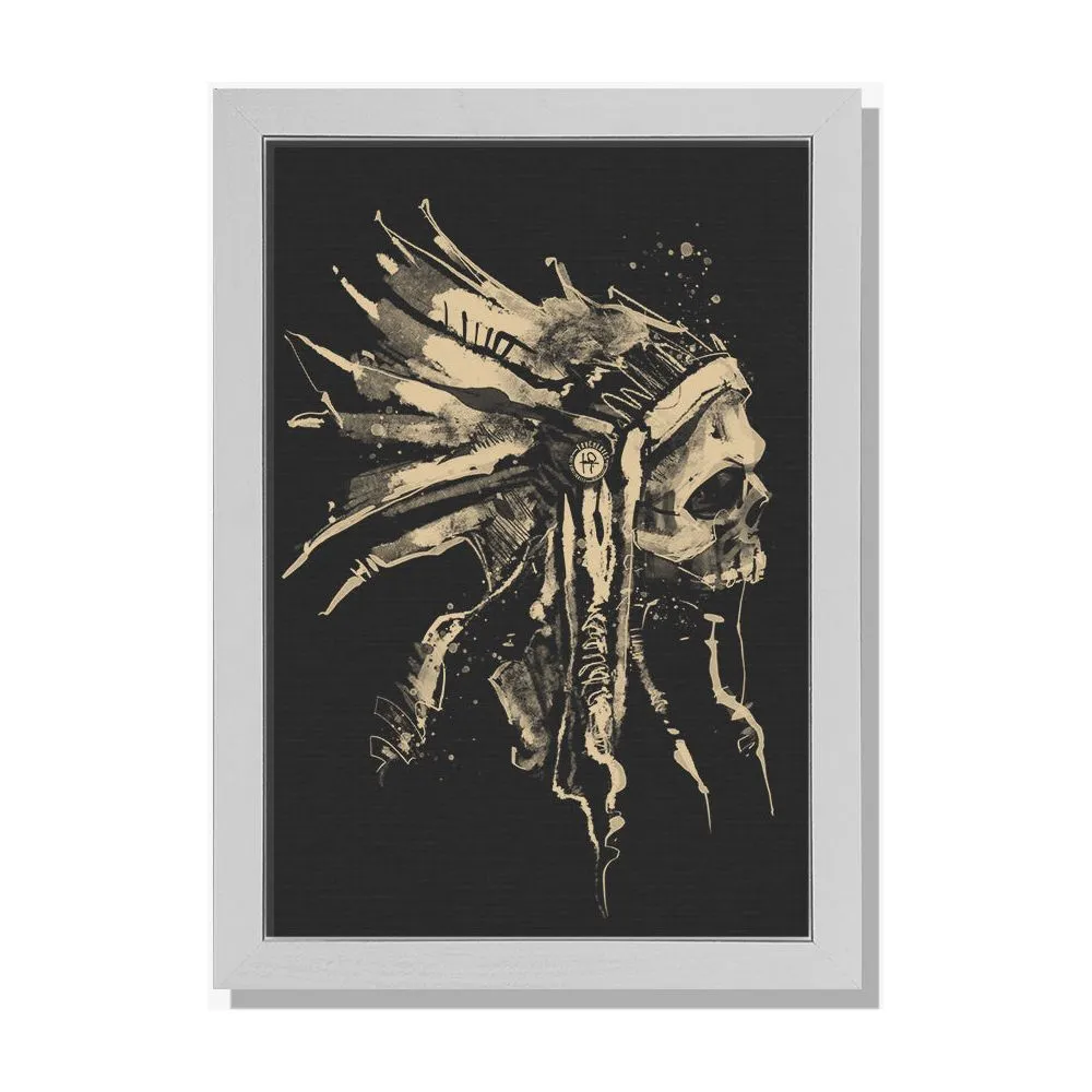 Indian Chief Framed Art Print