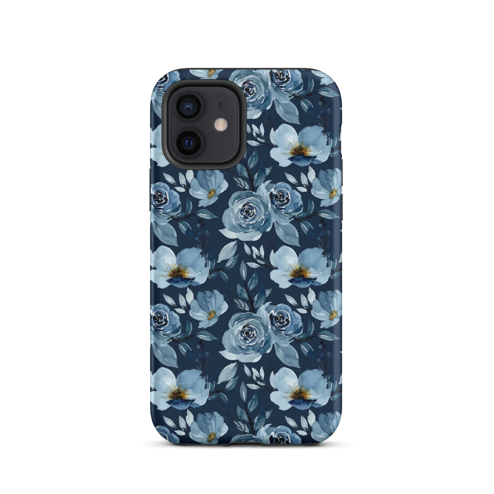 Indigo Rose Harmony Premium iPhone Case