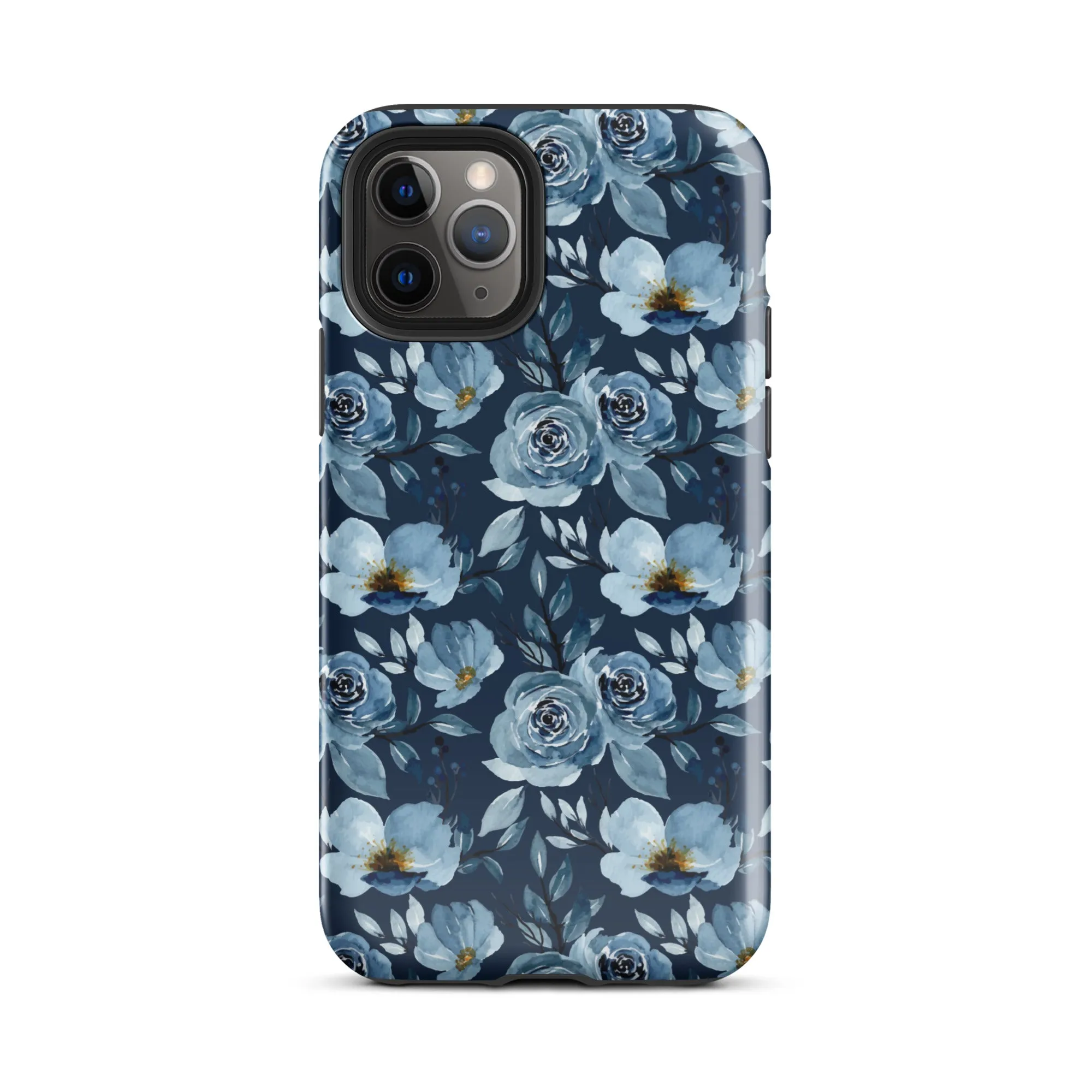 Indigo Rose Harmony Premium iPhone Case