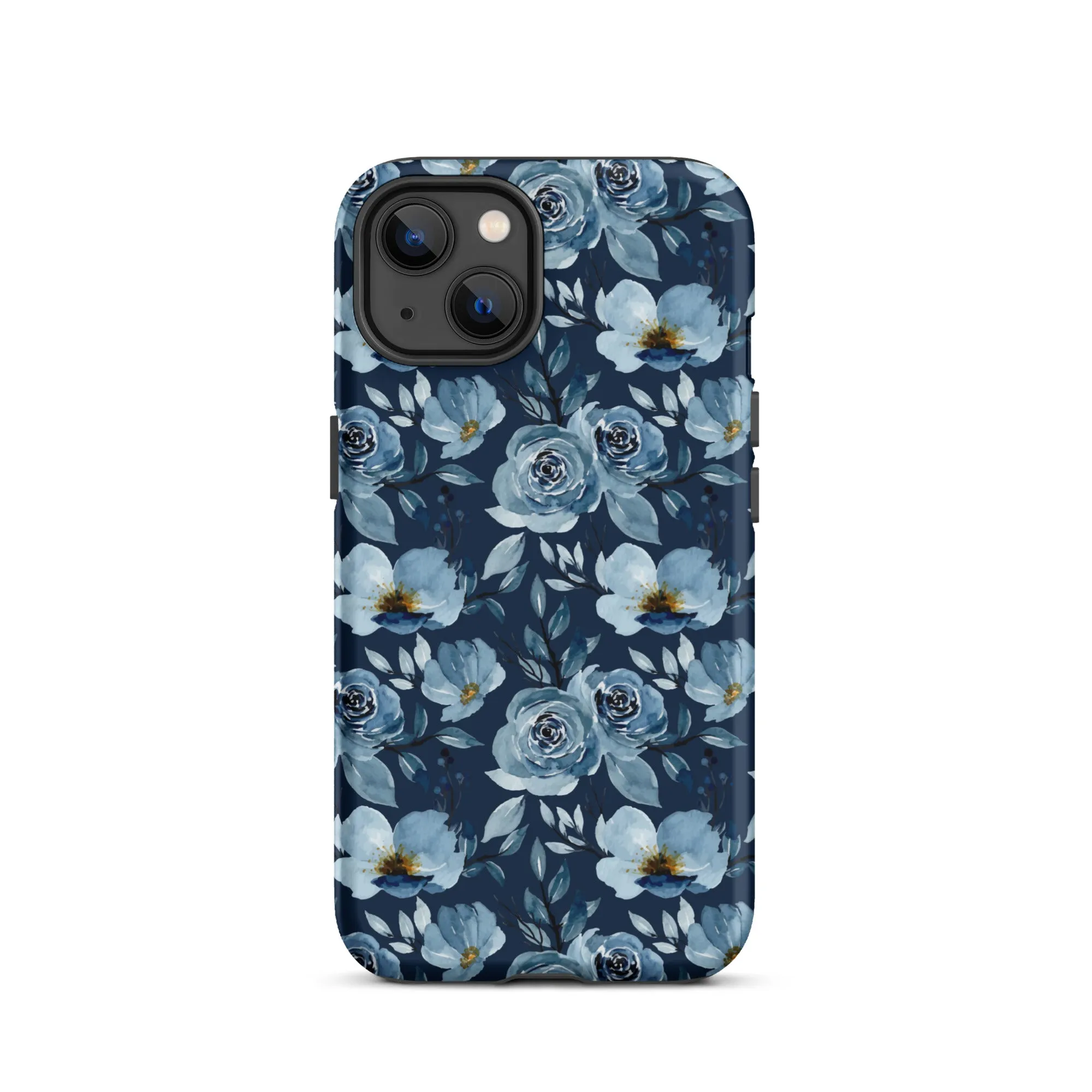 Indigo Rose Harmony Premium iPhone Case