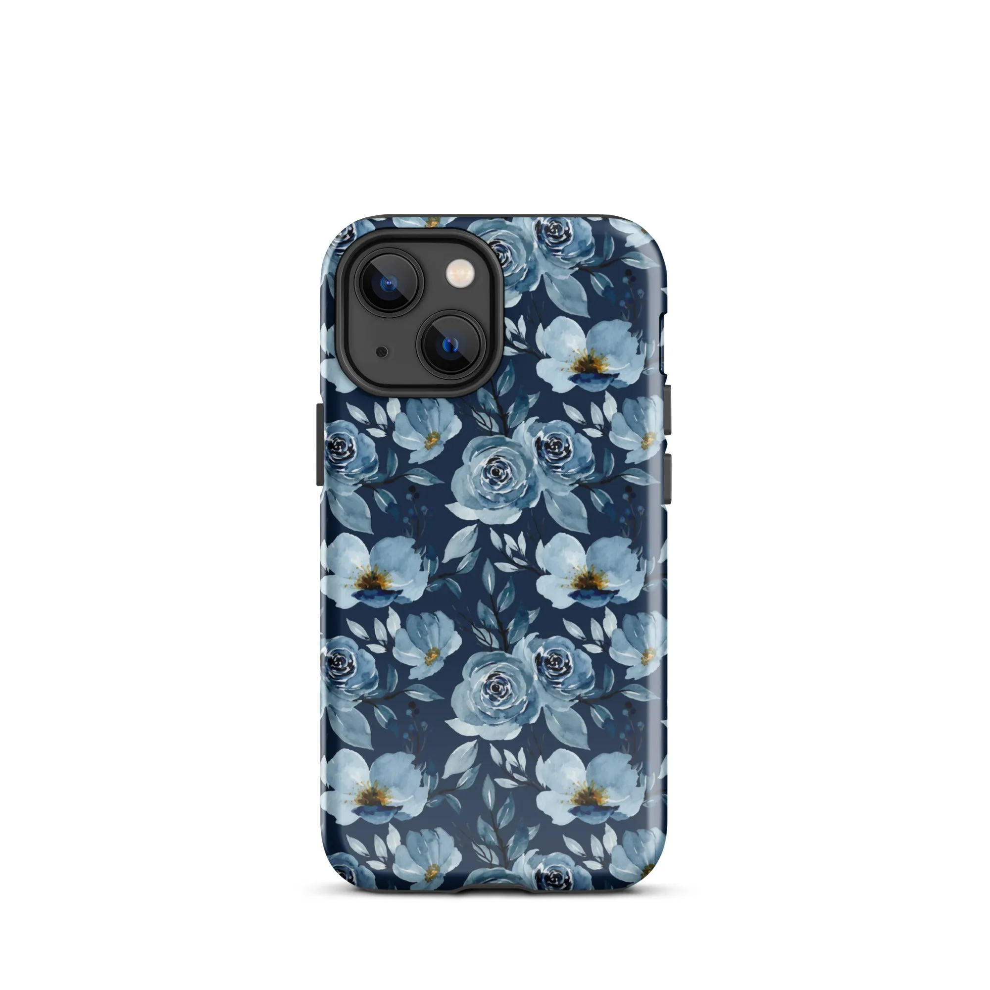 Indigo Rose Harmony Premium iPhone Case