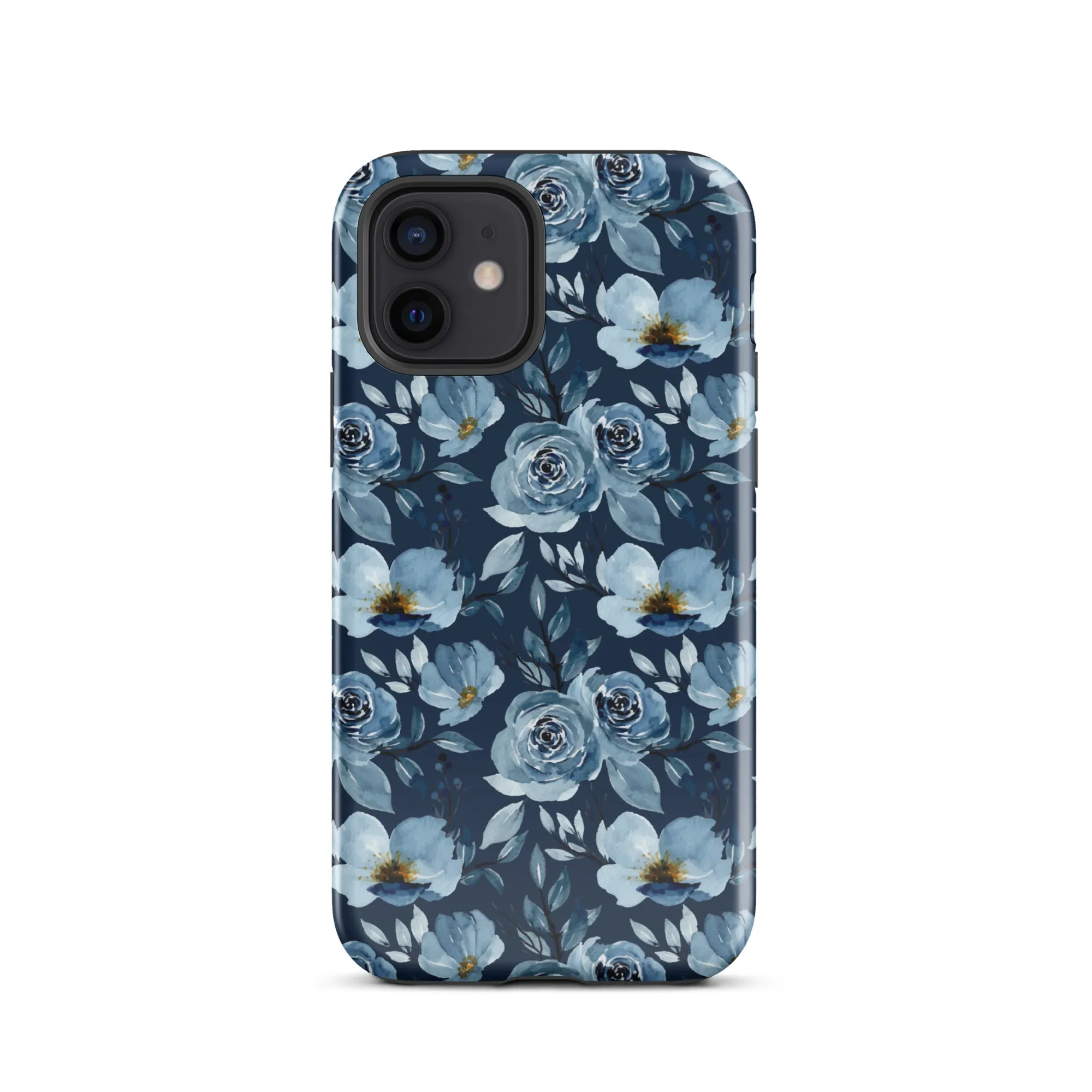 Indigo Rose Harmony Premium iPhone Case