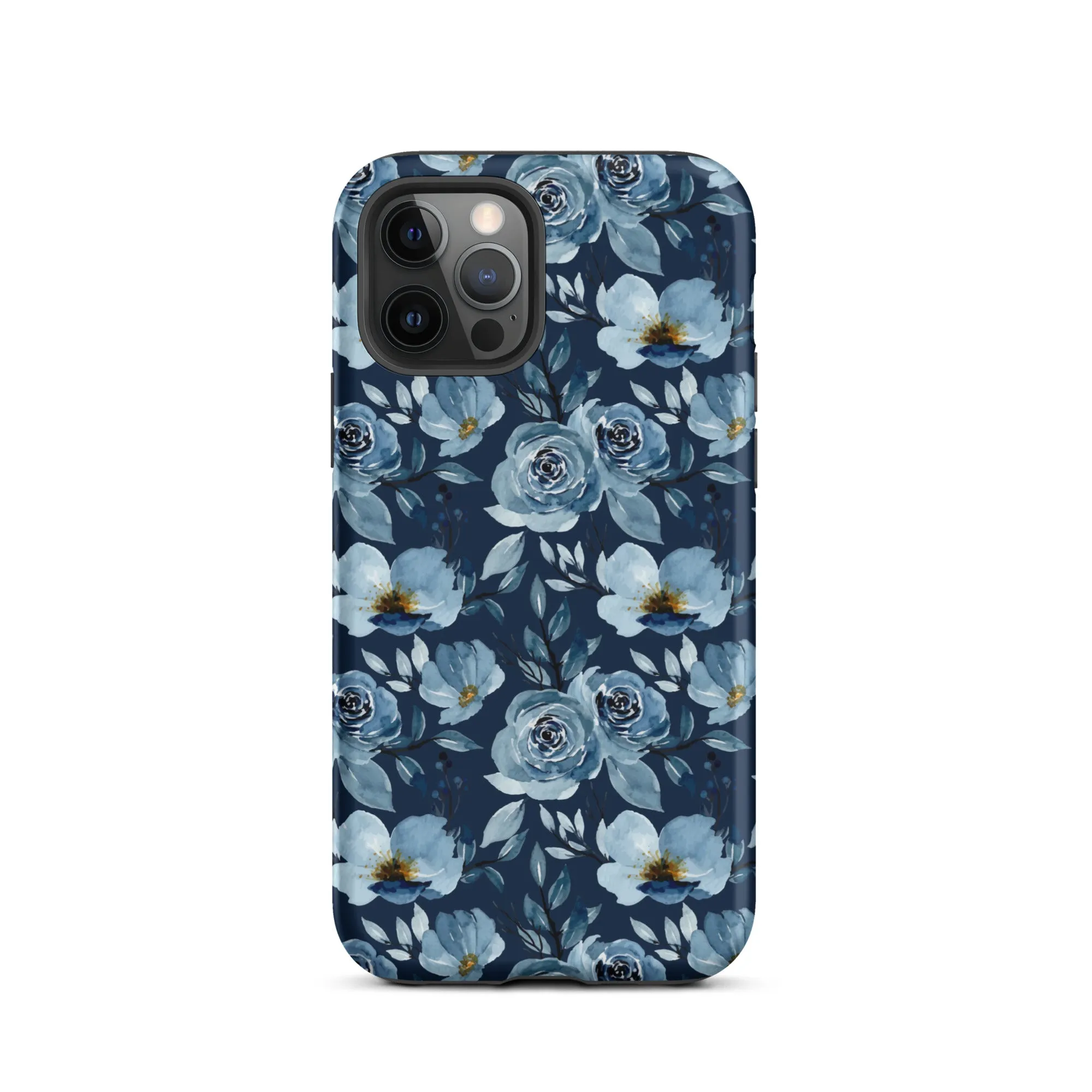 Indigo Rose Harmony Premium iPhone Case