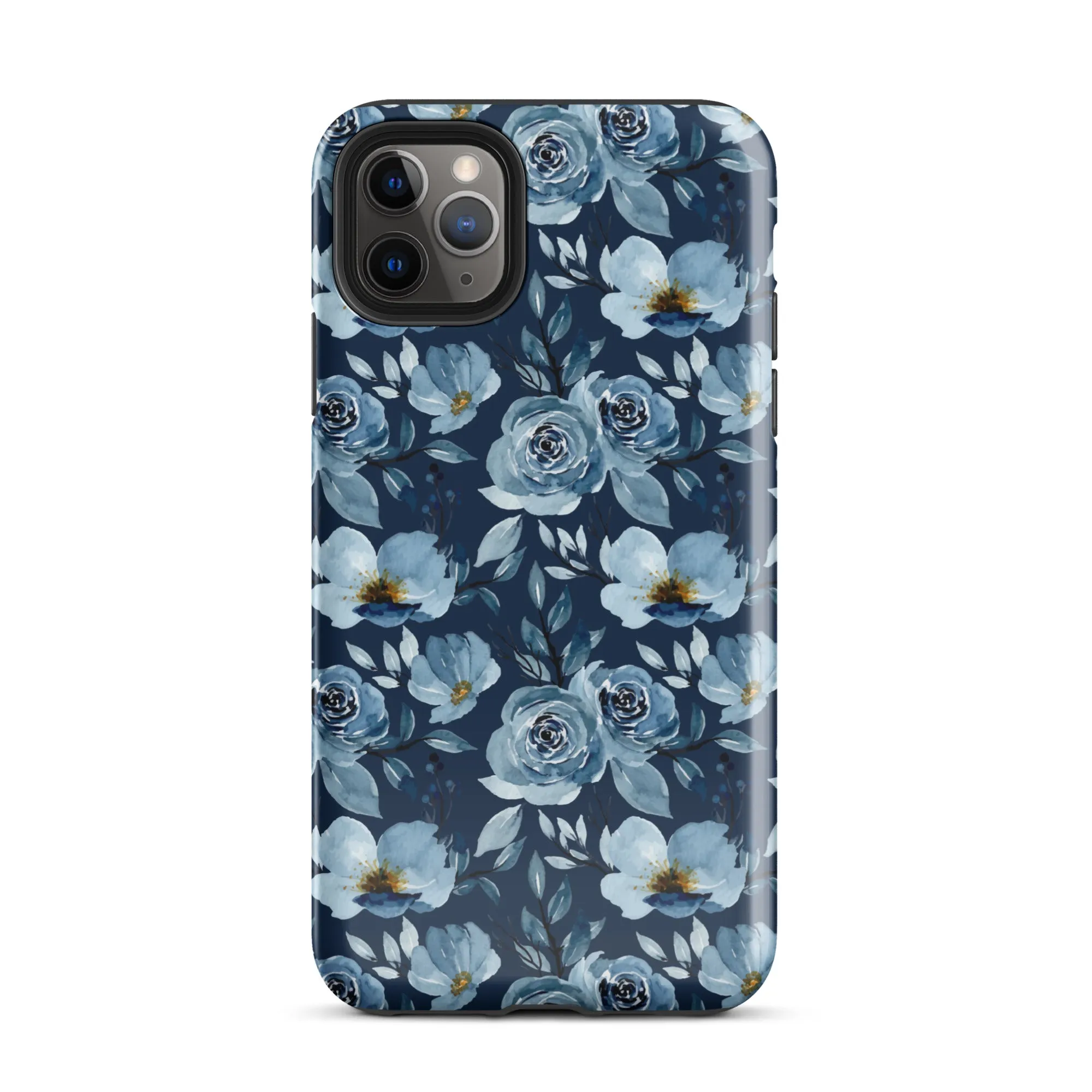 Indigo Rose Harmony Premium iPhone Case