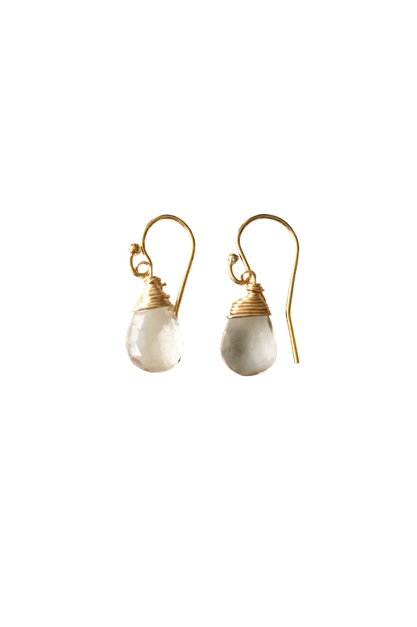 Jill Short Drop Earrings in Imperial Topaz