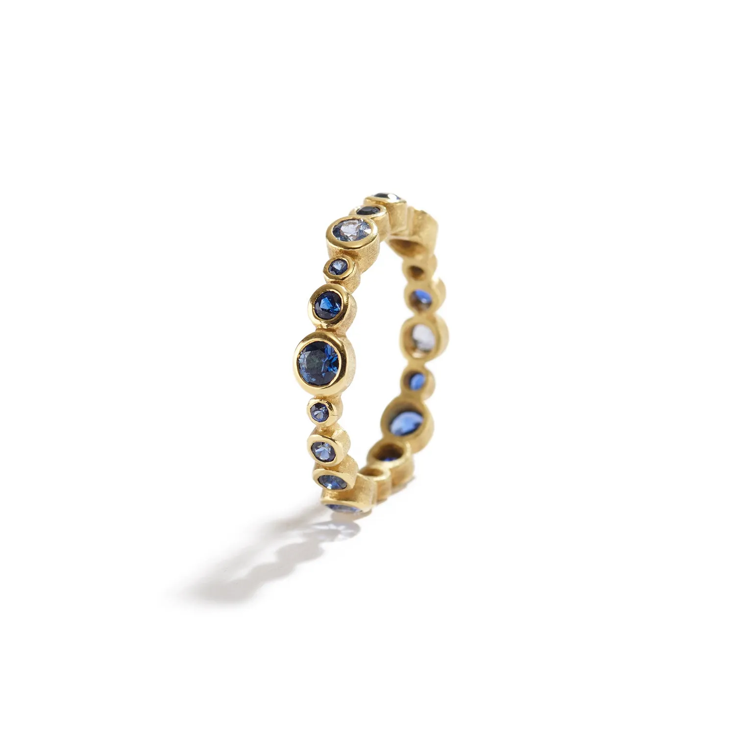 Juliette Ring With Blue Sapphires