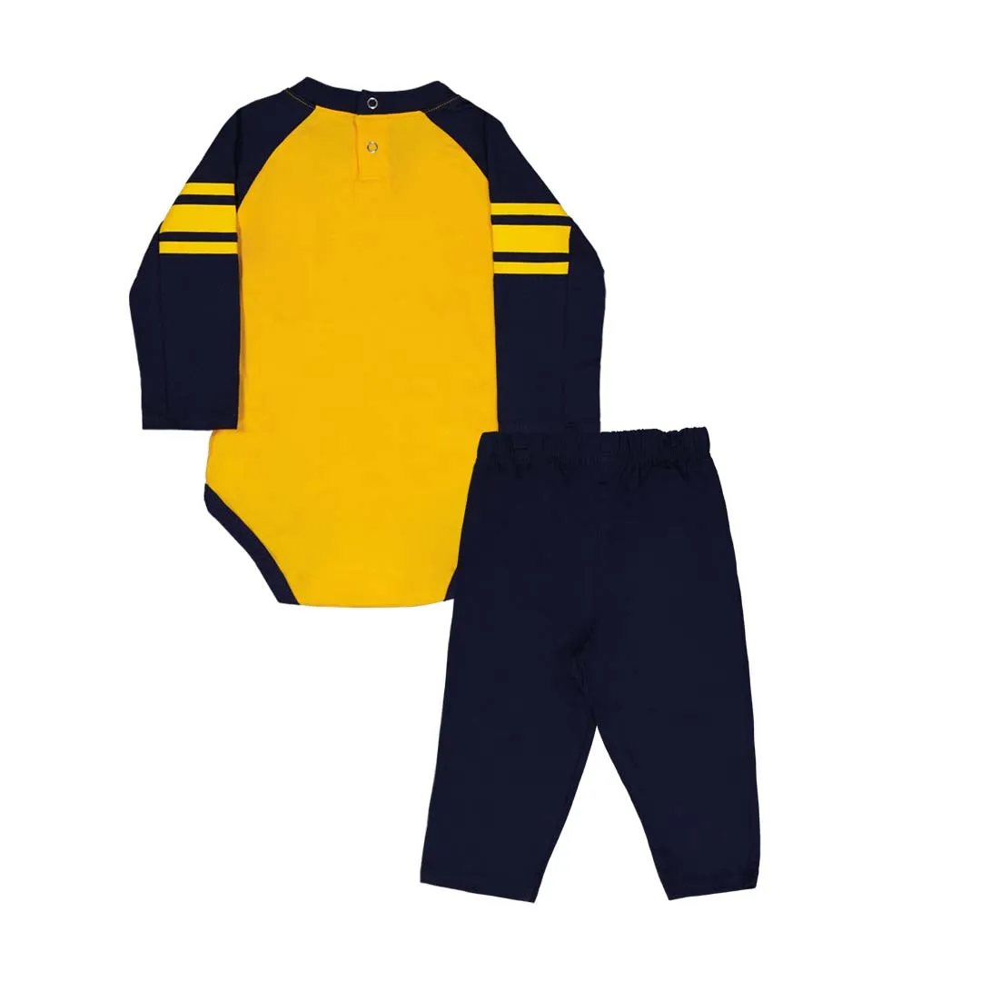 Kids' (Infant) West Virginia Mountaineers Future Starter Set (KA4132O 75)