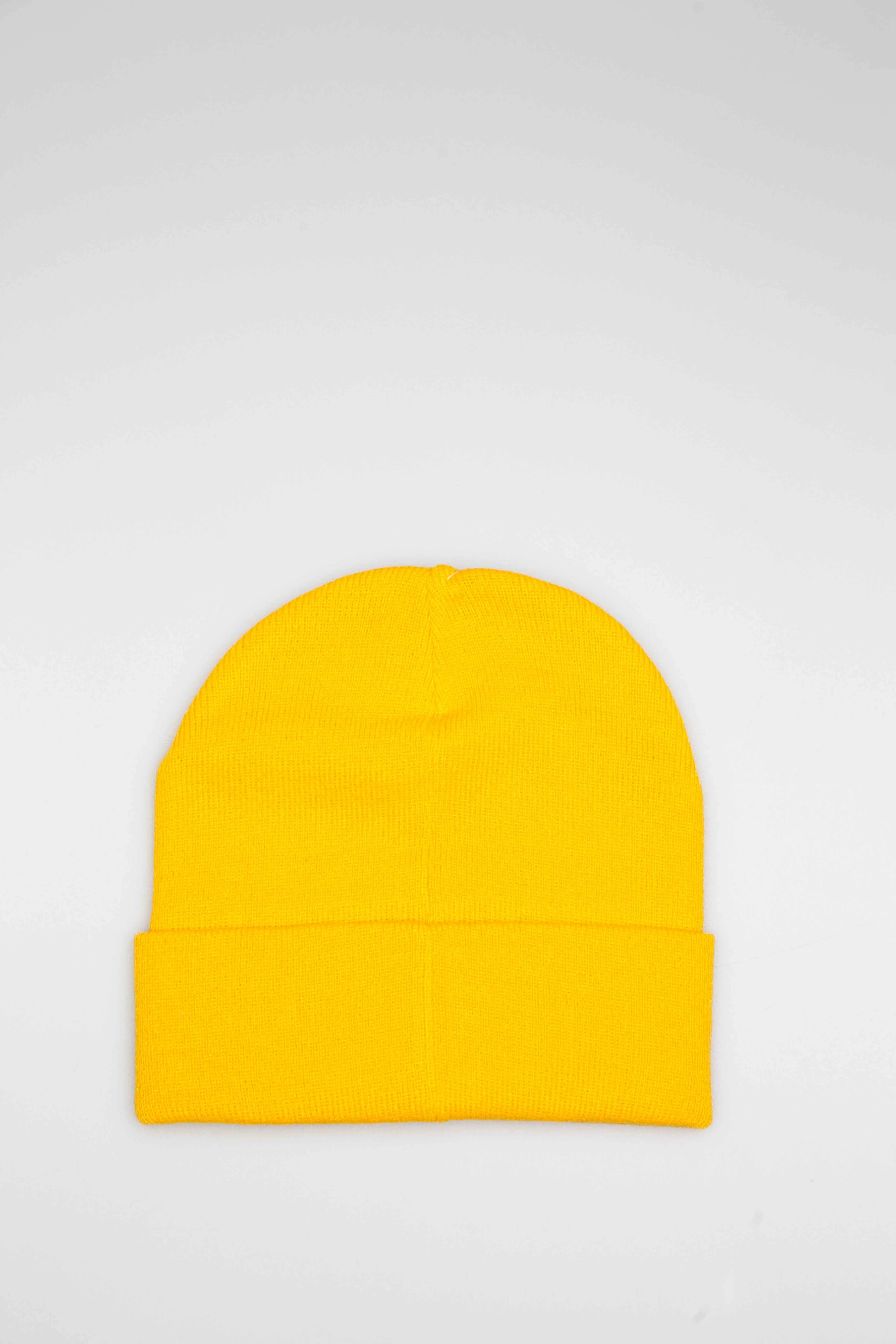 Knit Hat - Yellow/Yellow