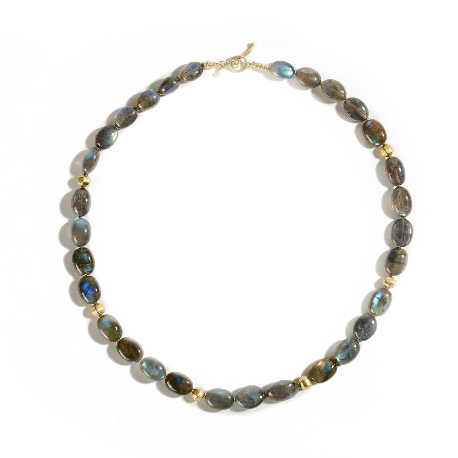 Labradorite Bead Necklace