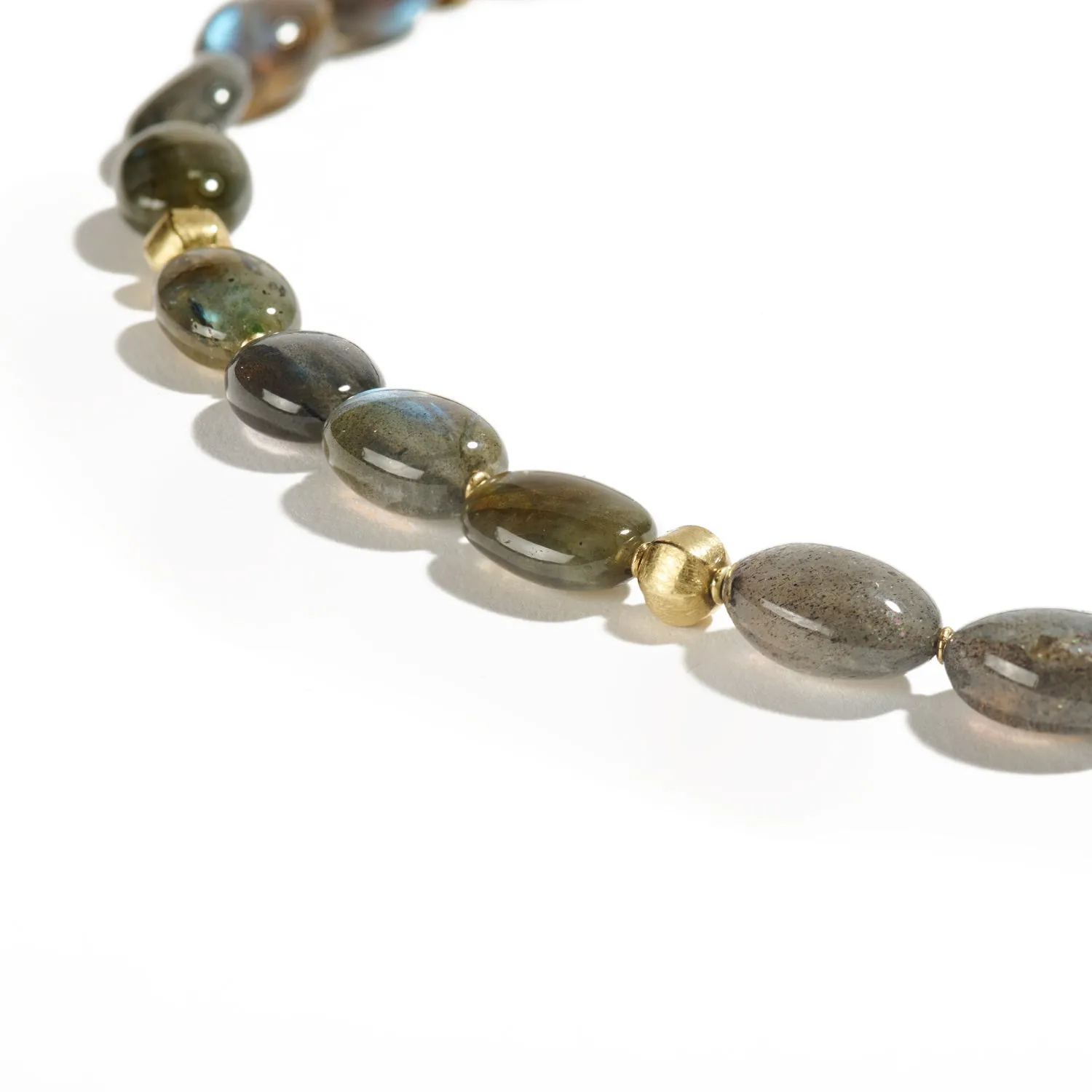 Labradorite Bead Necklace