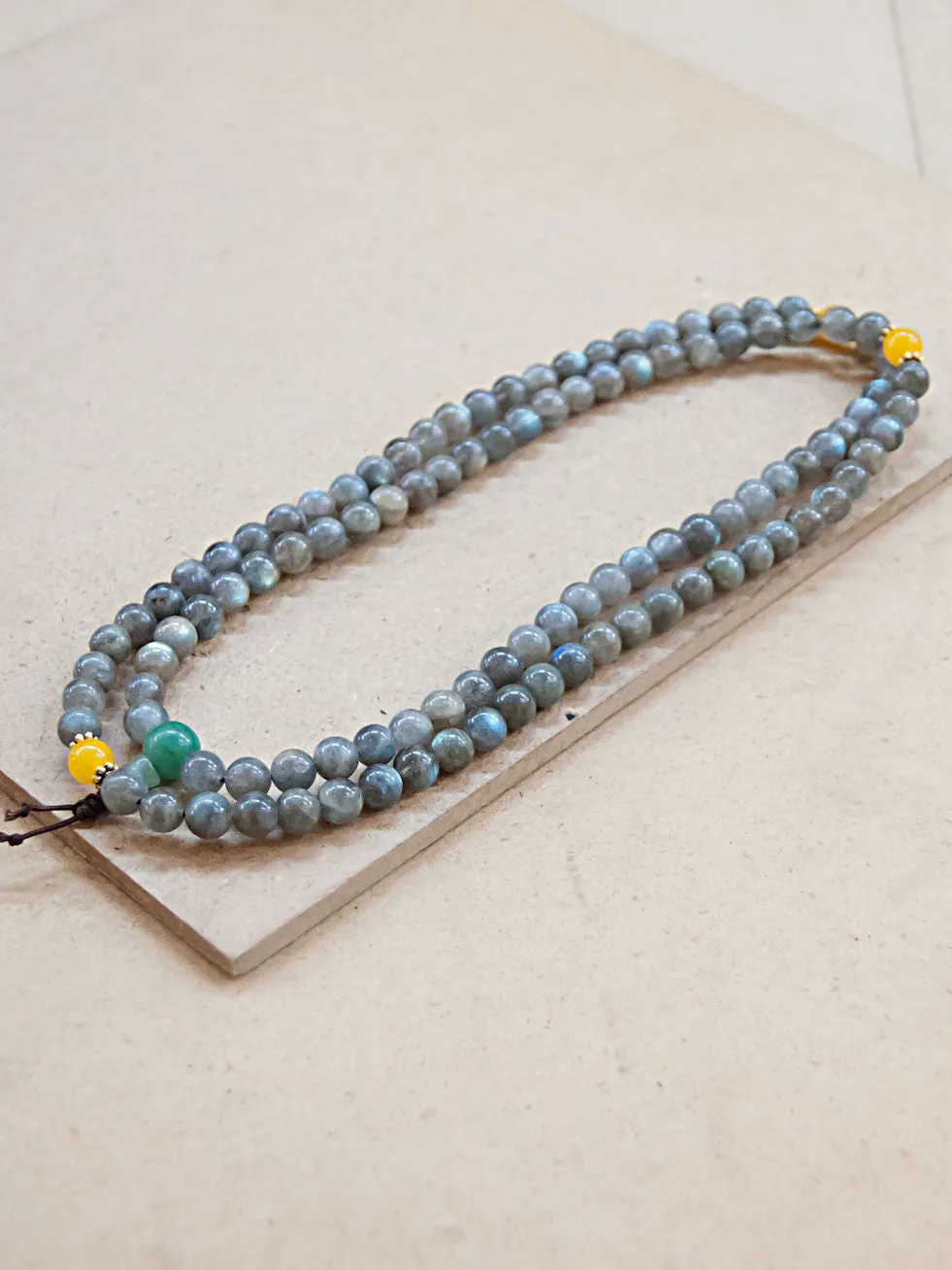 Labradorite Mala Bead