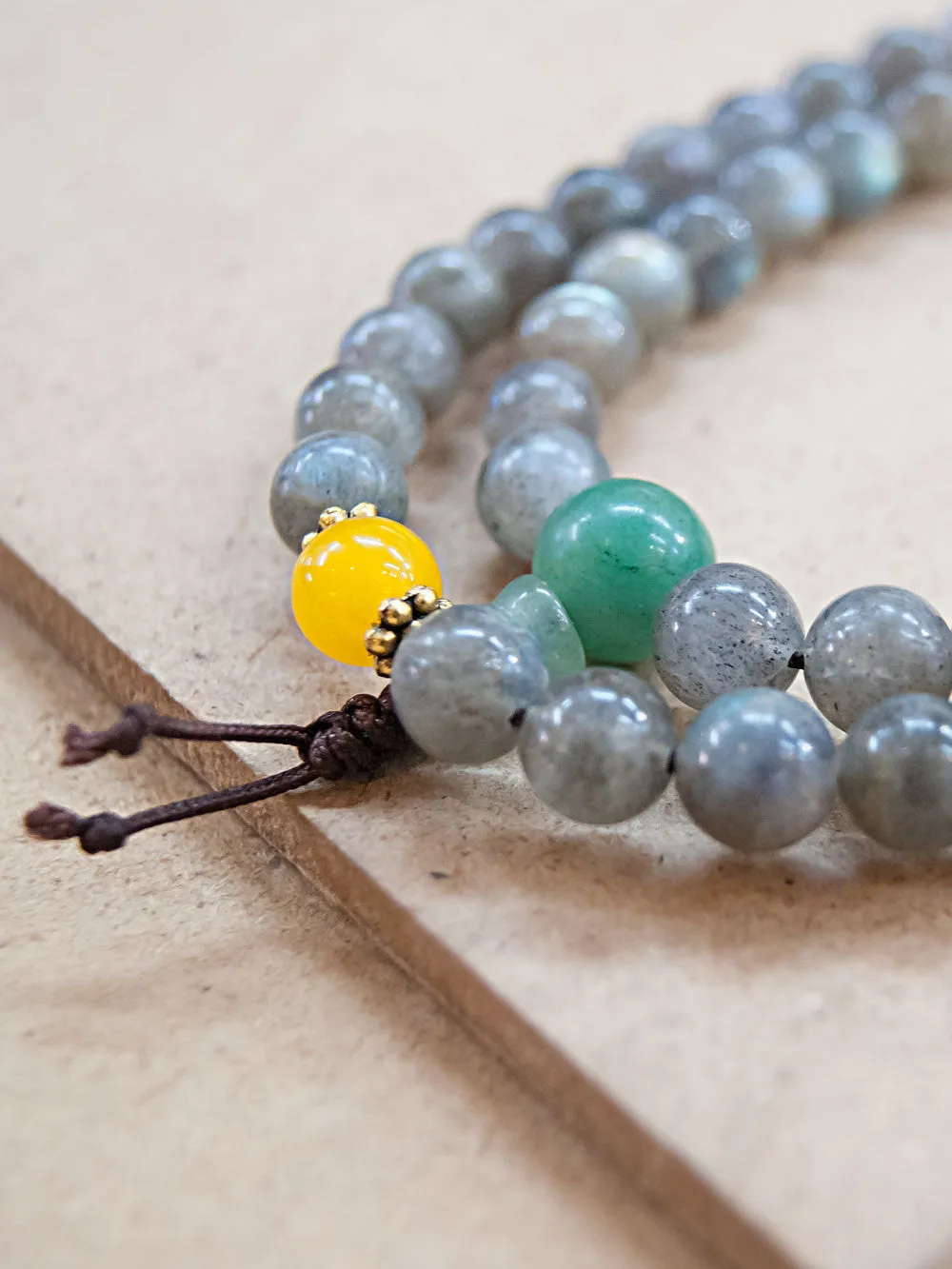 Labradorite Mala Bead