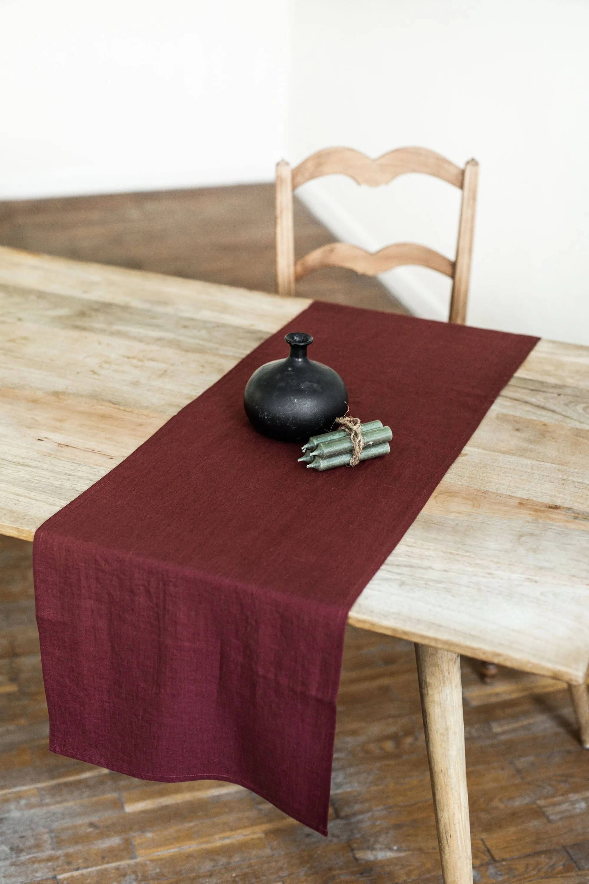 Linen Table Runner | Terracotta