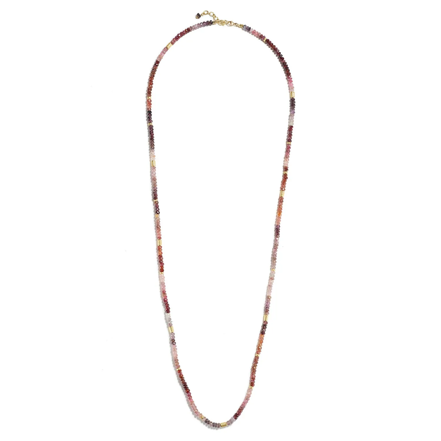 Long Spinel Necklace