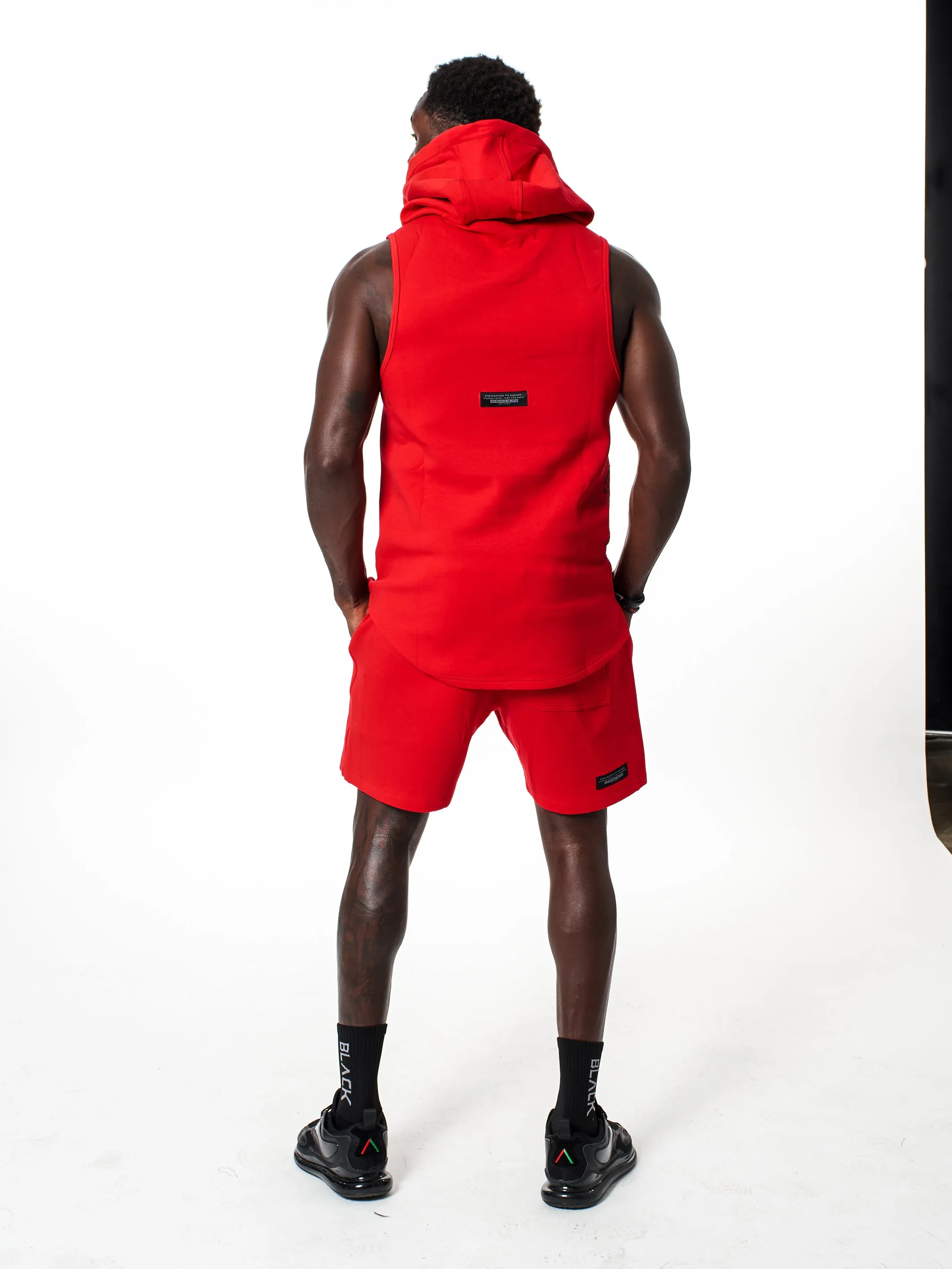 Men's Performance Tech Color Sleeveless Hoodie