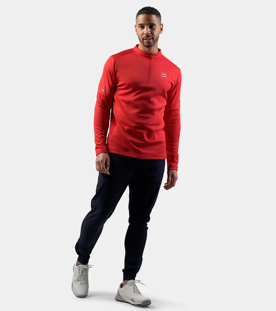 MENS ULTRA FIT MIDLAYER - RED