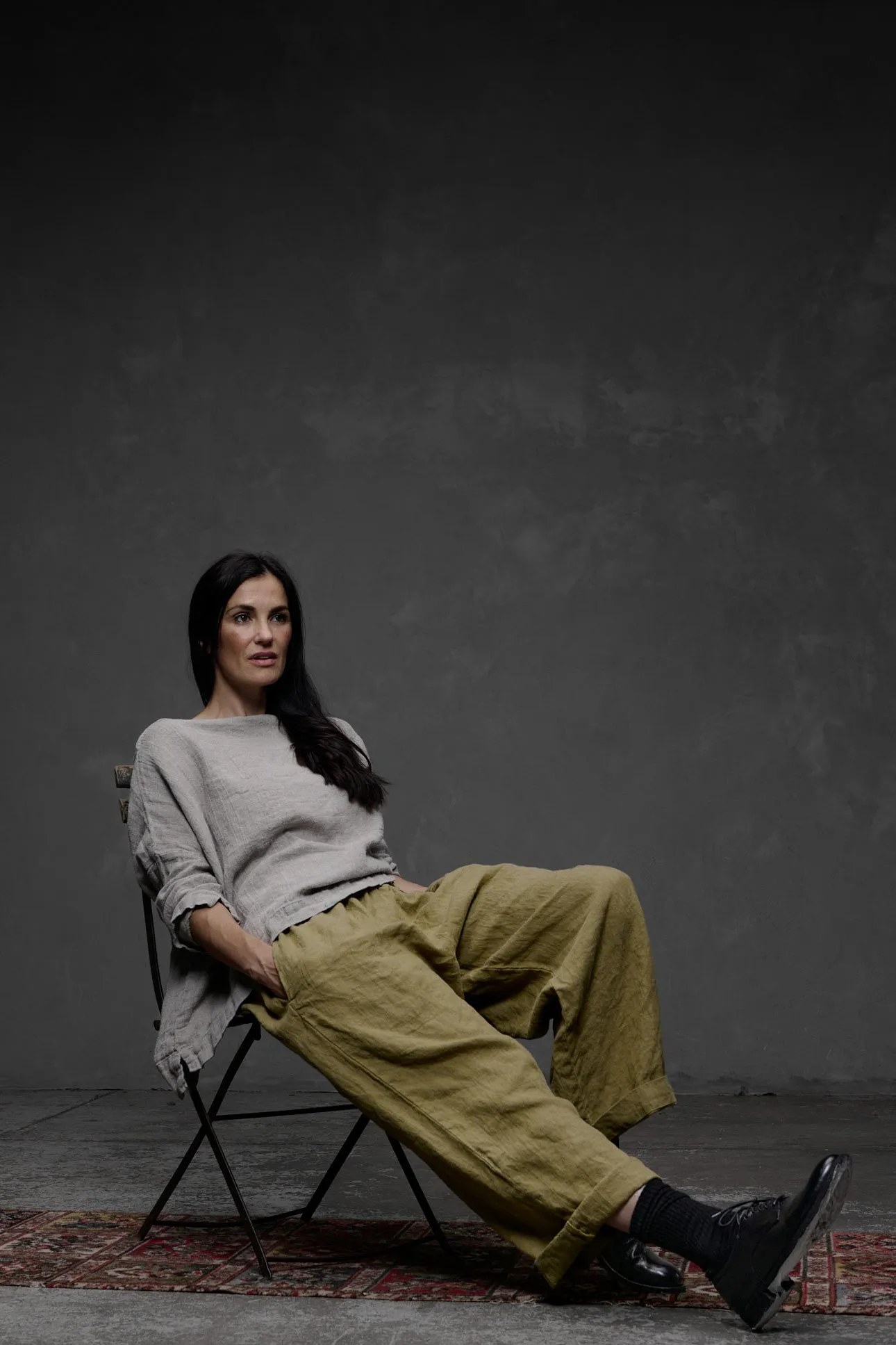 Metta - Katherine Pant - Light Linen