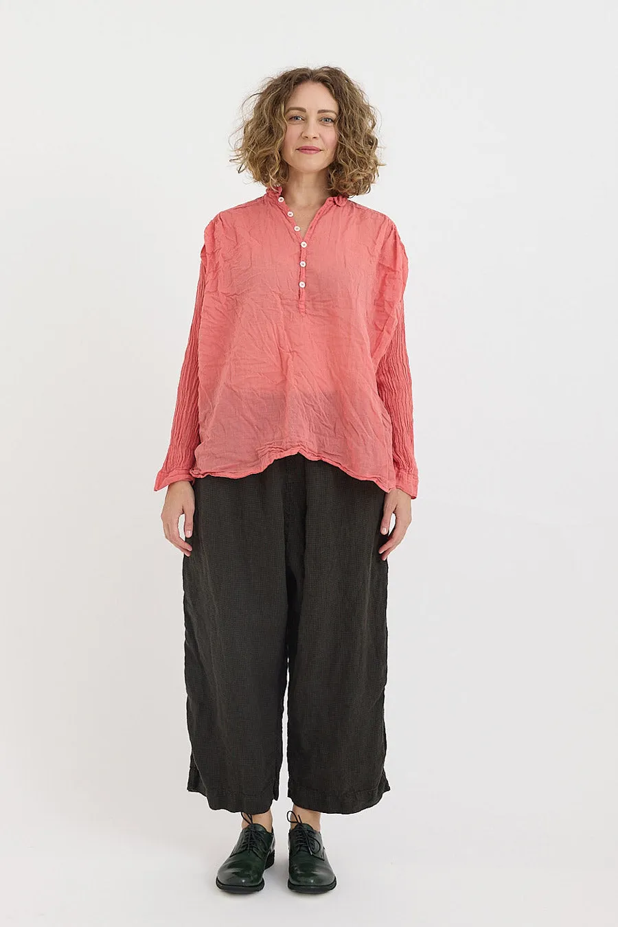 Metta - Murphy Tailored Pant - Mid Weight Linen