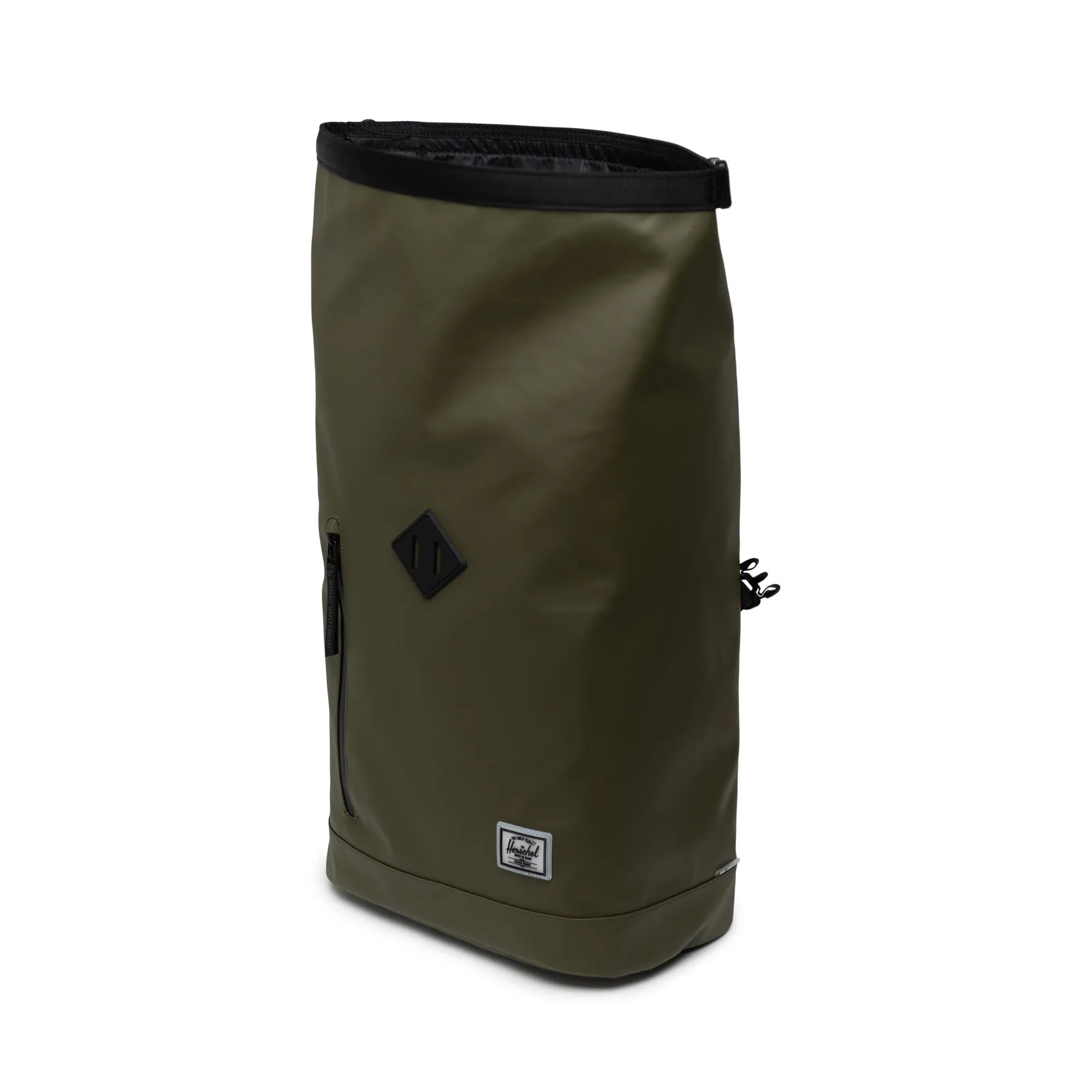 Mochila Herschel Roll Top Ivy Green - Weather Resistant