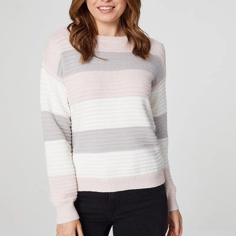 Multi Colour Long Sleeve Knit