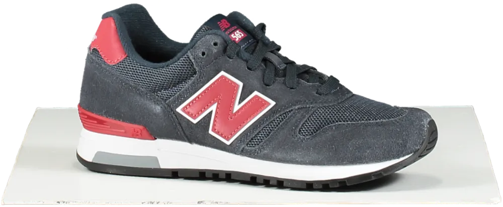 New Balance Navy Blue With Red  Ml565v1 Trainers UK 7 EU 40 👠