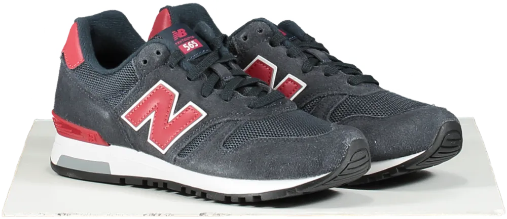 New Balance Navy Blue With Red  Ml565v1 Trainers UK 7 EU 40 👠