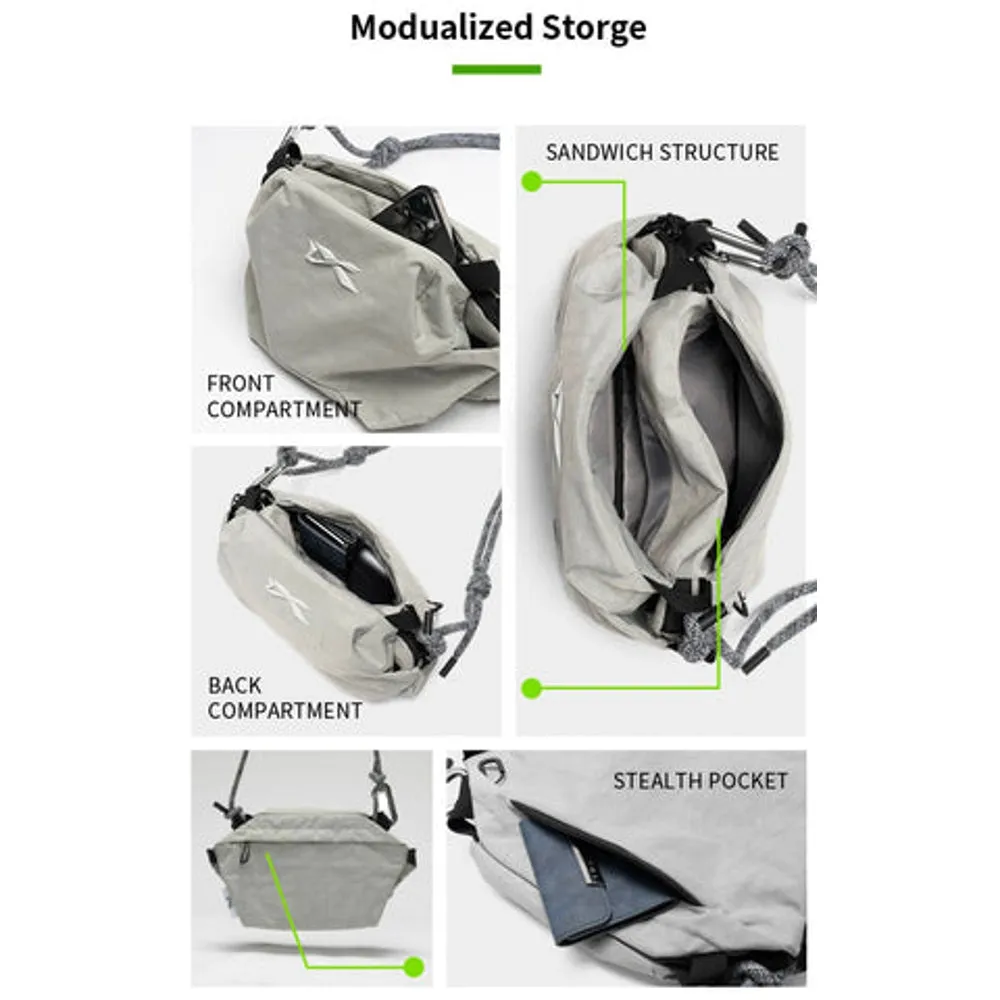 NIID NIID VIA MODULARIZED SLING BAG 8L-OLIVE