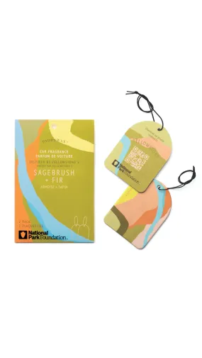 Parks Car Fragrance - Yellowstone - Sagebrush & Fir