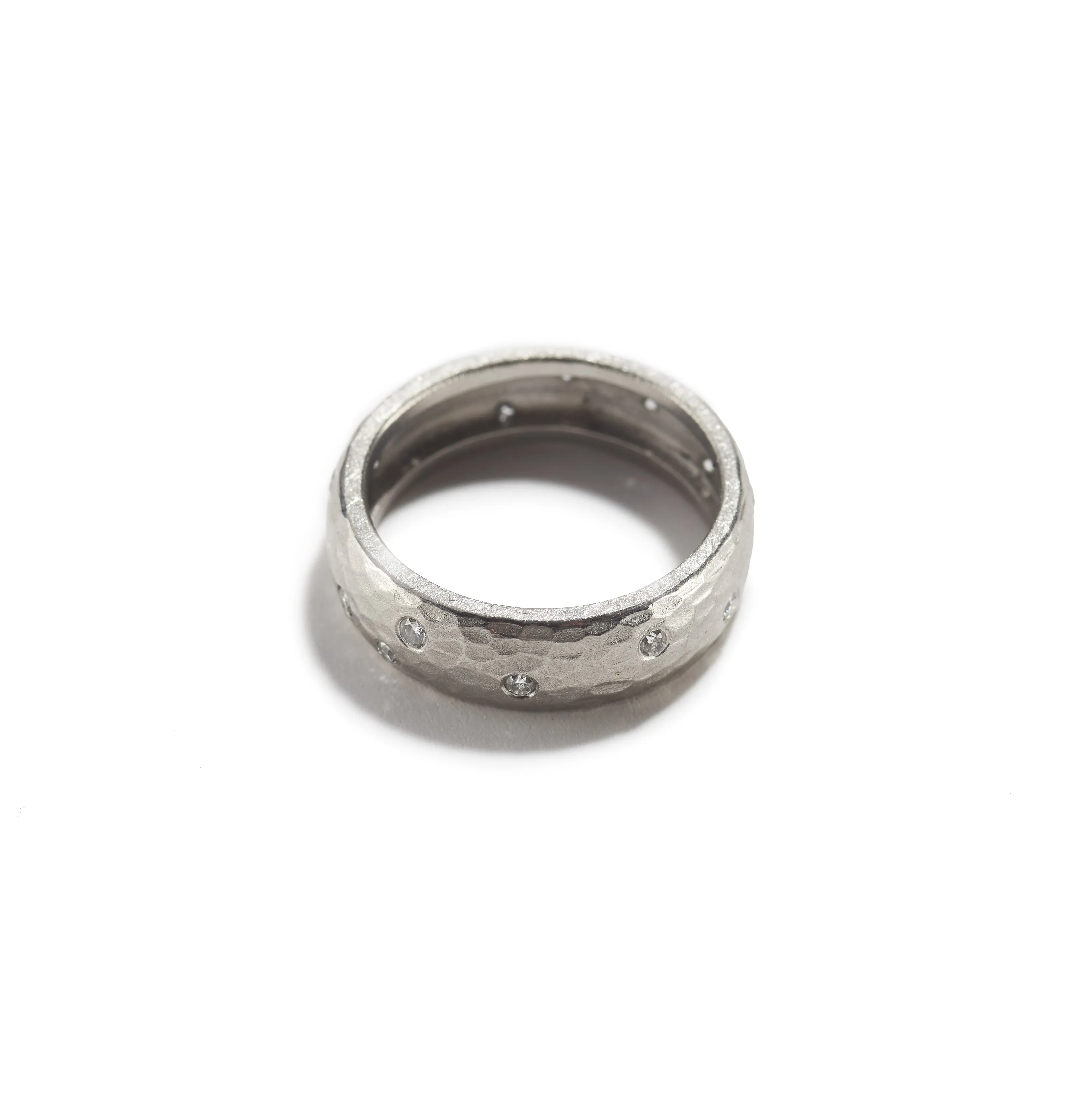 Platinum Glacier Ring