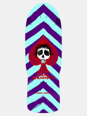 Powell Peralta Steadham Spade Deck - Purple / Aqua