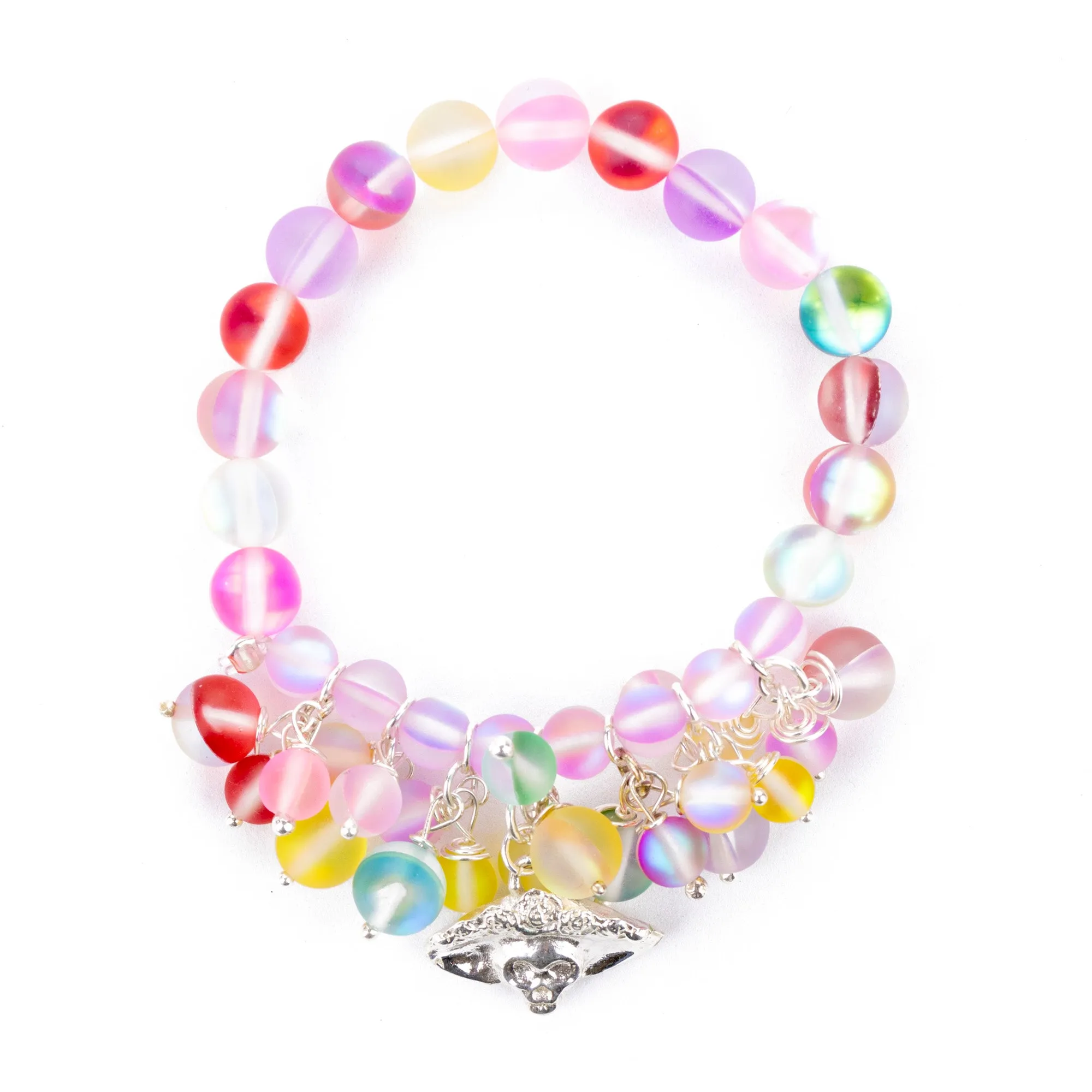 Pulsera - Catrinas Bonitas Cuarzo Plata