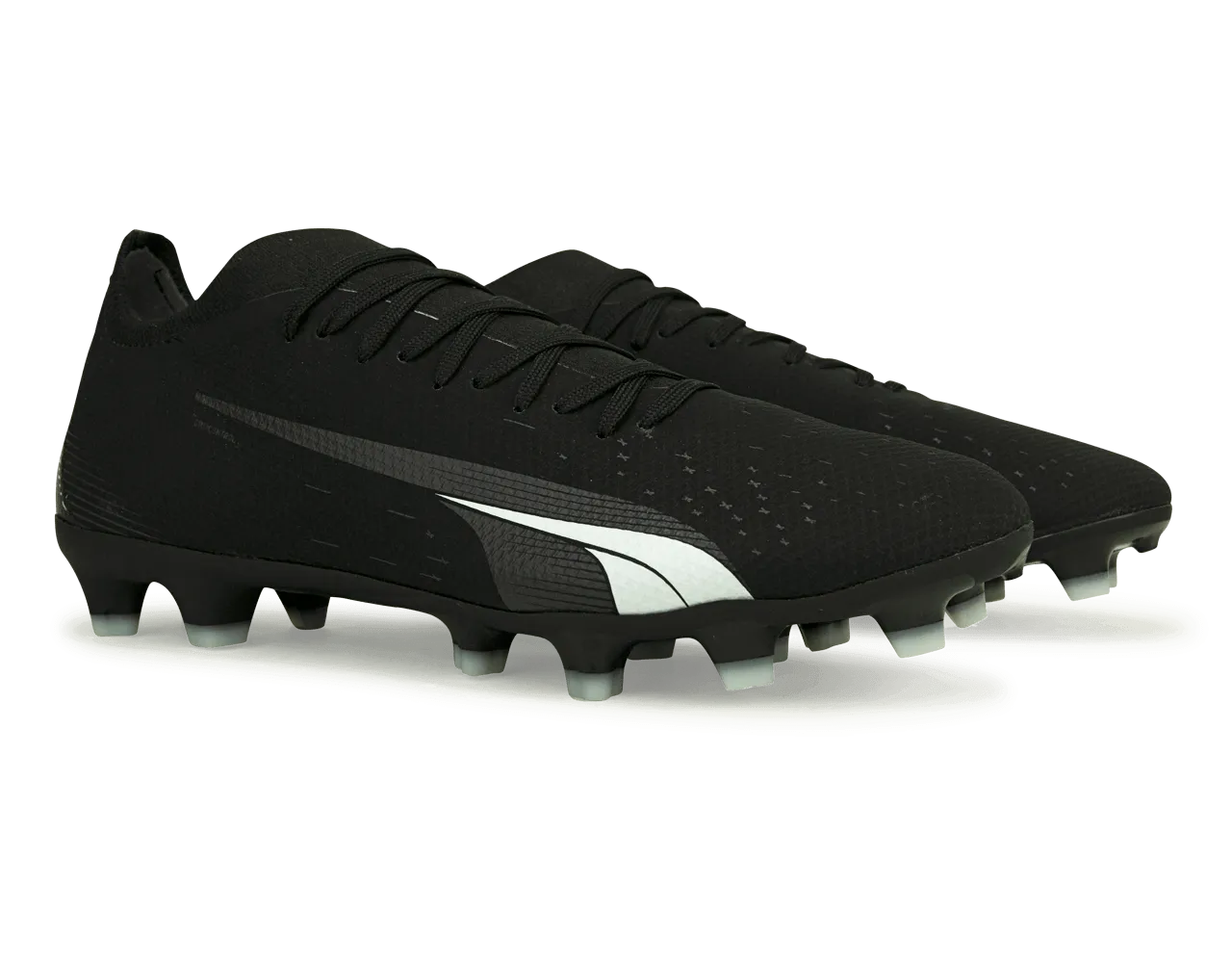 PUMA Men's Ultra Match FG/AG Black/White