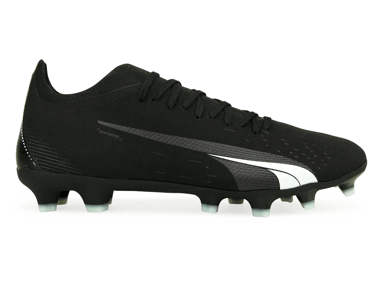 PUMA Men's Ultra Match FG/AG Black/White