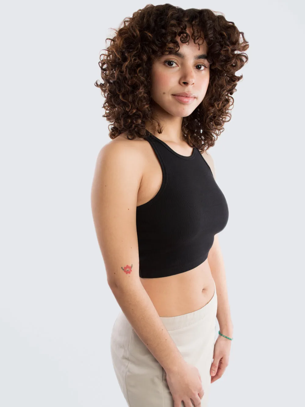 Racerback crop top