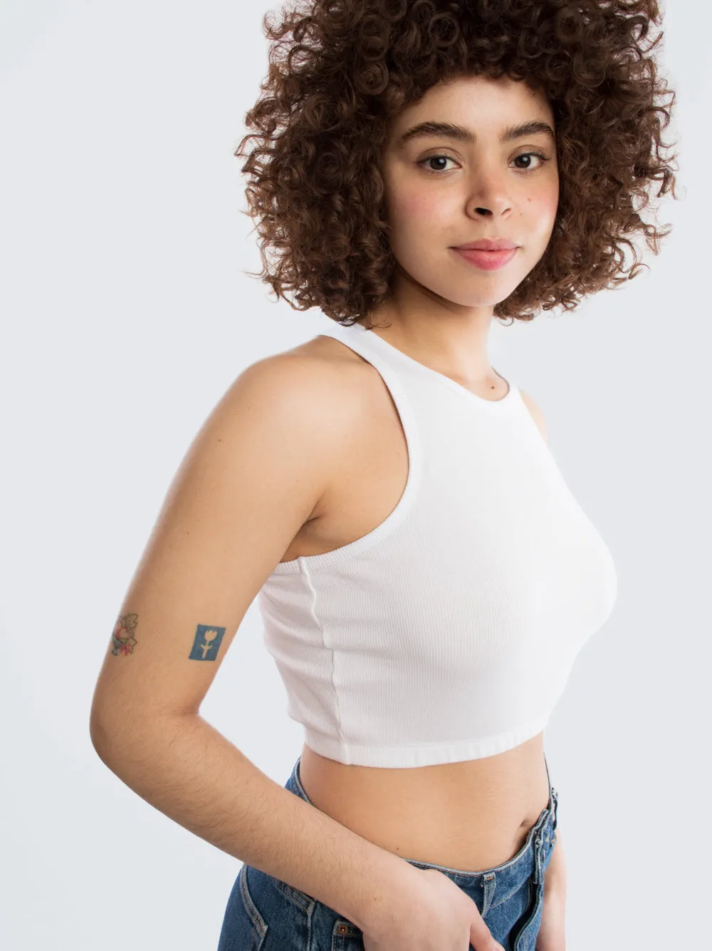 Racerback crop top