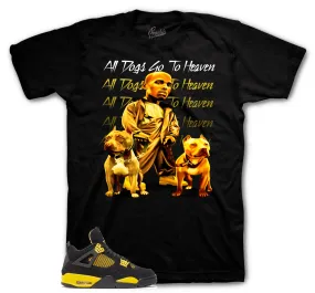 Retro 4 Thunder All Dogs Shirt