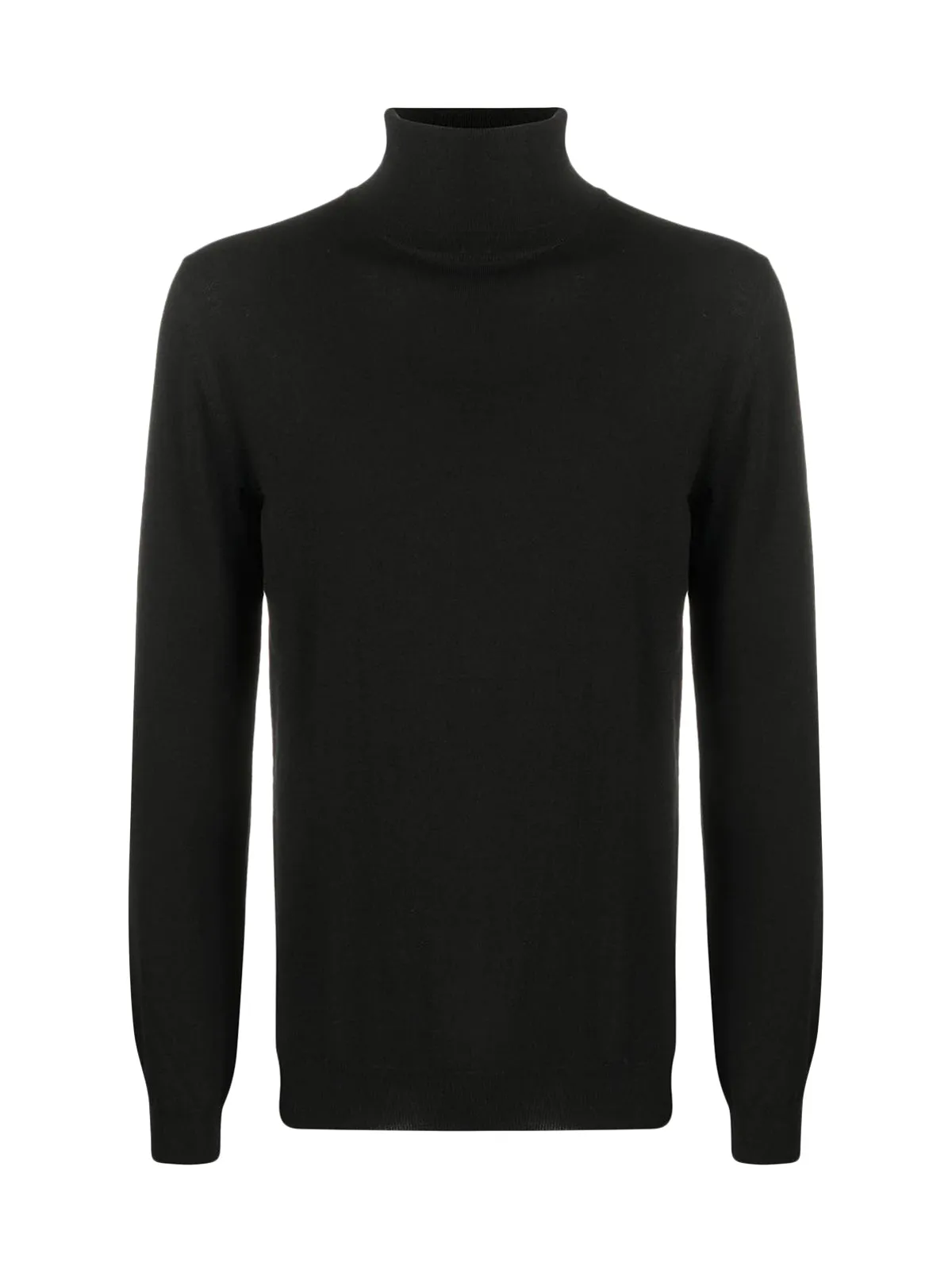 roll-neck fitted sweater