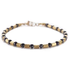 Round Black Diamond Bracelet