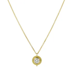 Round Diamond Darling Pendant