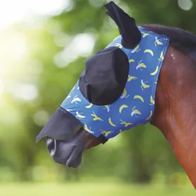 Shires Fruit Print Stretch Fly Mask with Nose