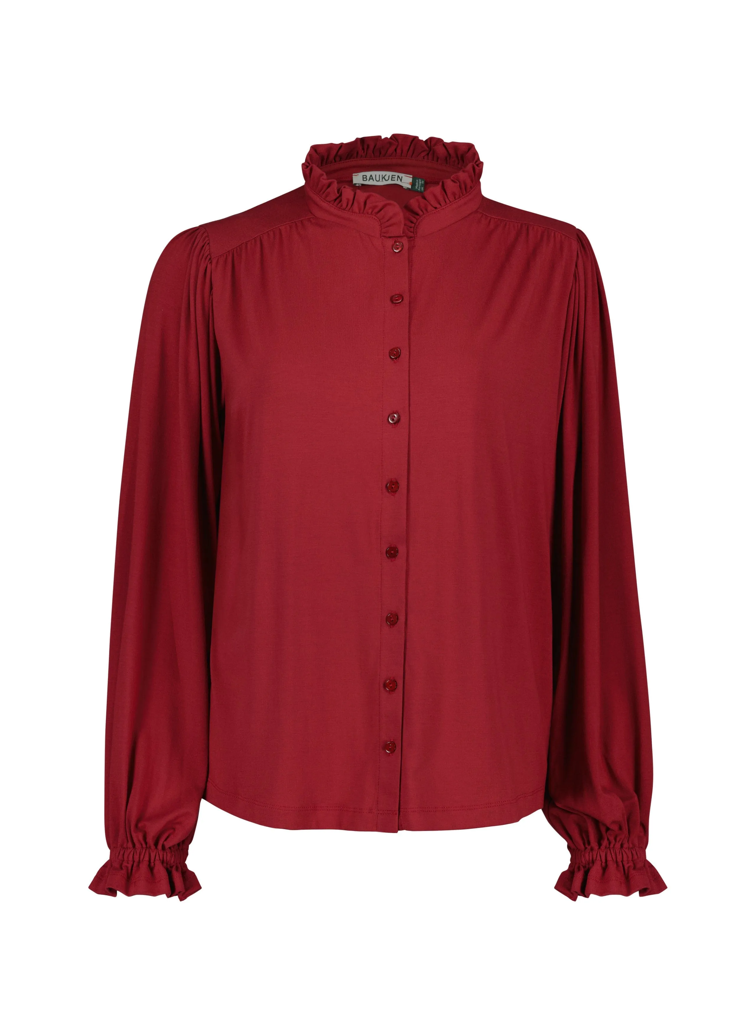 Sima LENZING ECOVERO Blouse  | Cardinal Red