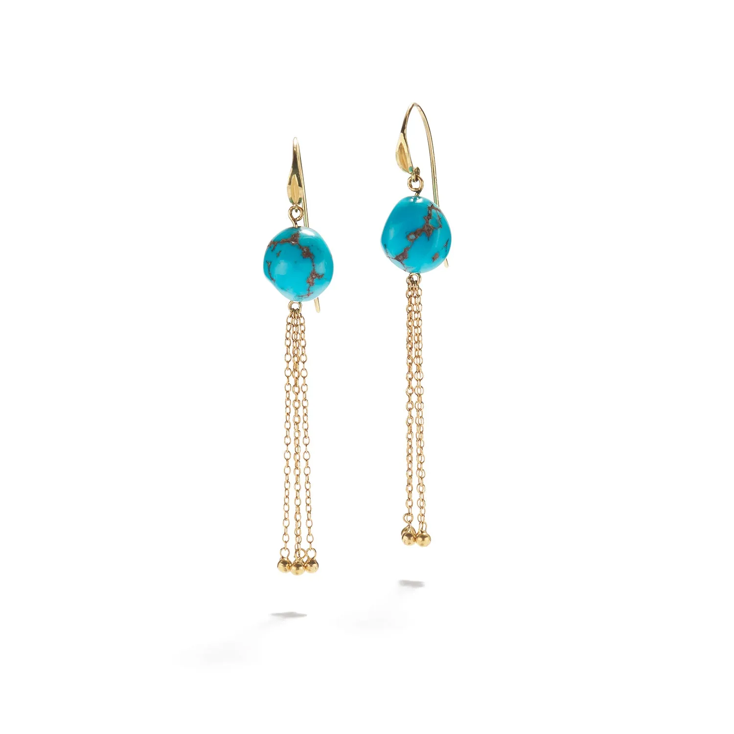 Sleeping Beauty Turquoise Earrings