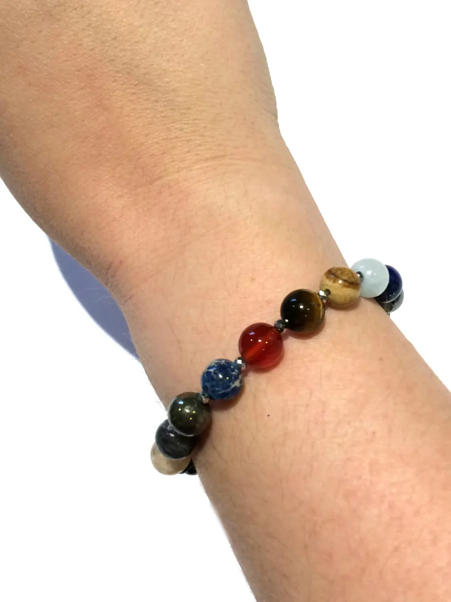 Solar System Beaded Bracelet