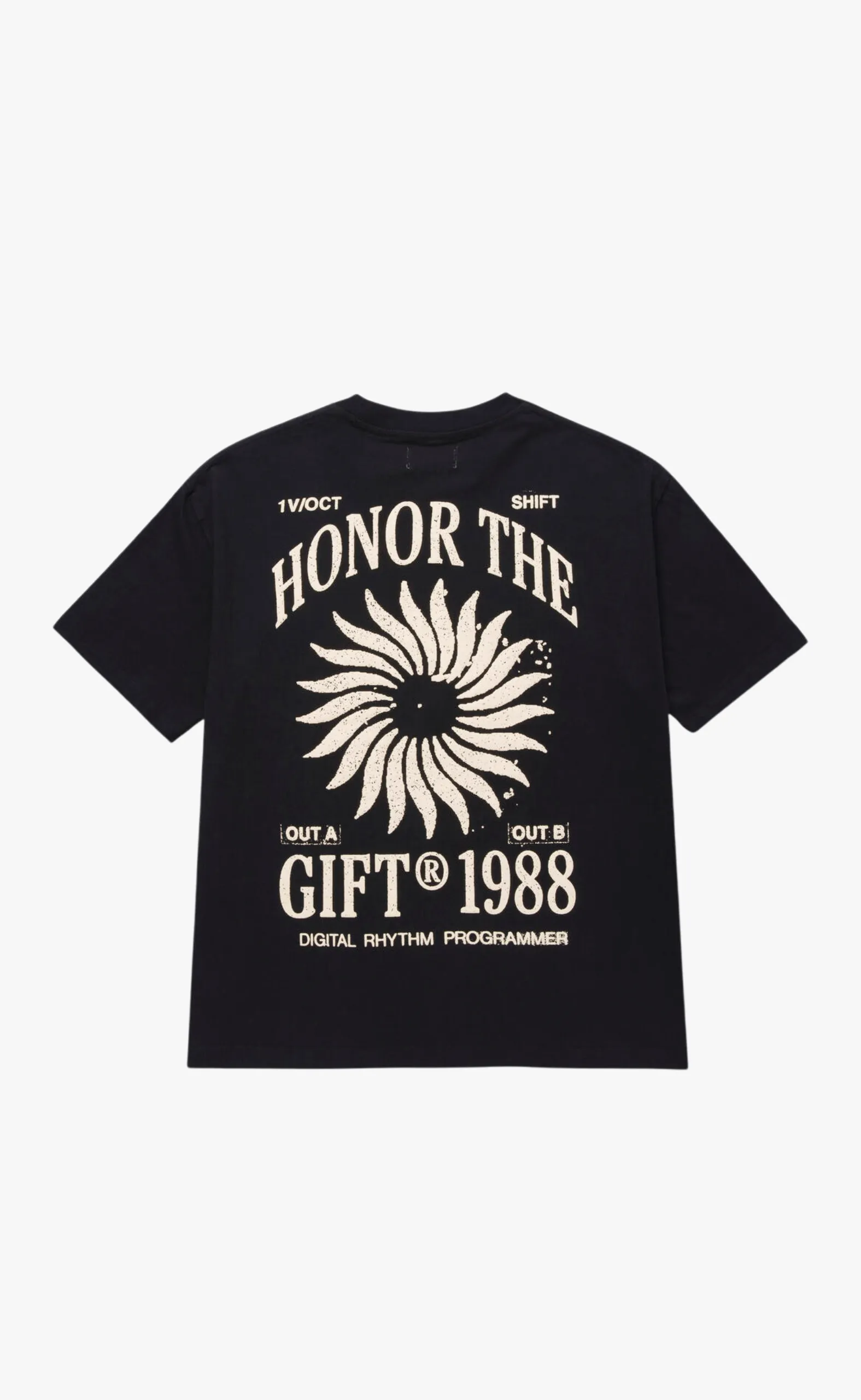 SUNRAY LOGO BLACK T-SHIRT