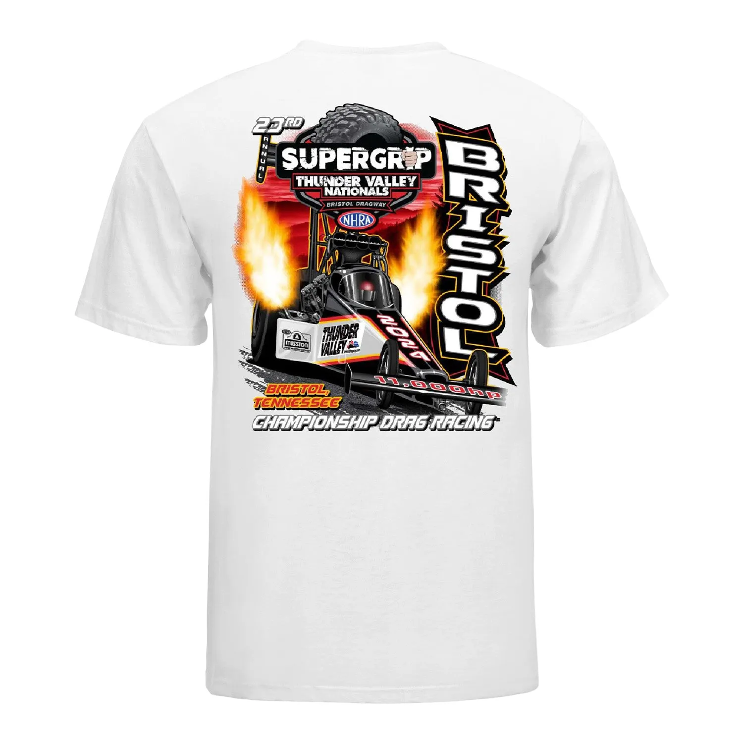 Super Grip NHRA Thunder Valley Nationals Event Shirt