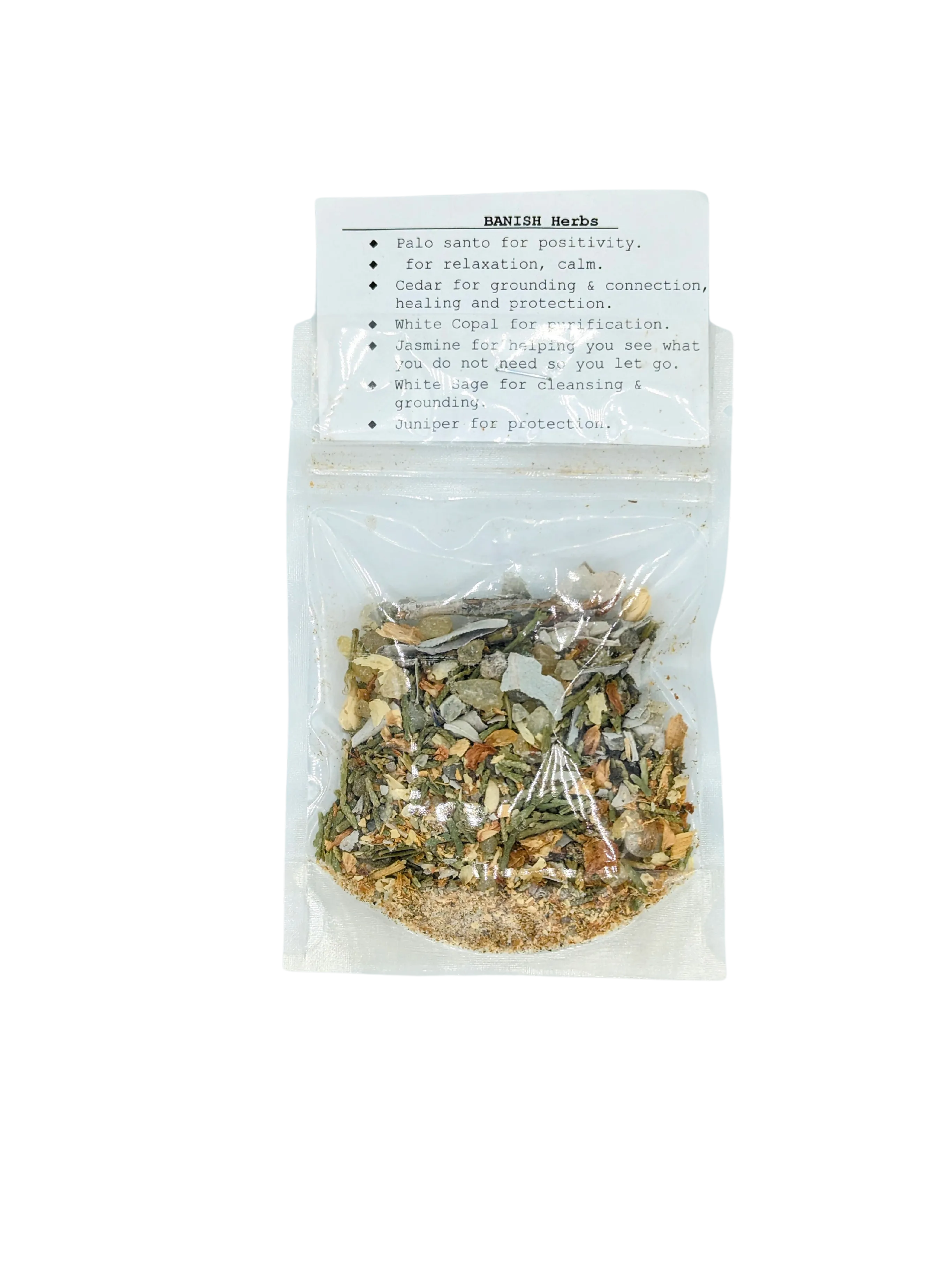 The Banish Herbs Bag